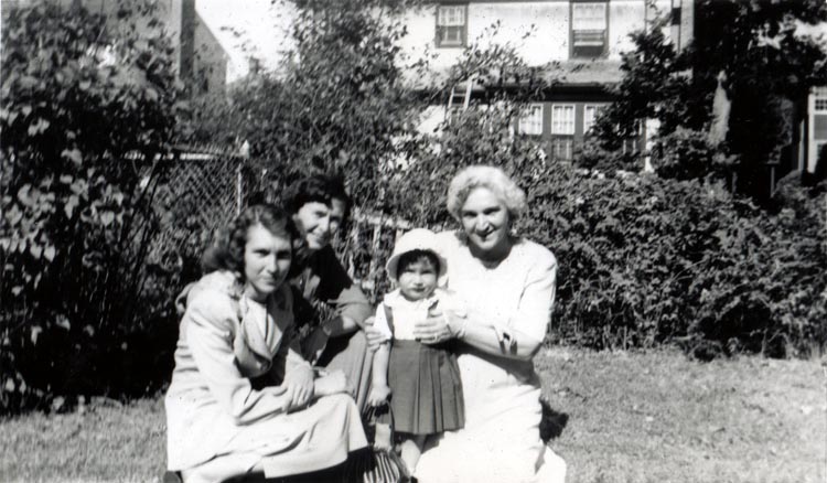 , Nadine, Elizabeth, & Eileen Swanton & Ksenia Mienscow Haller, copy