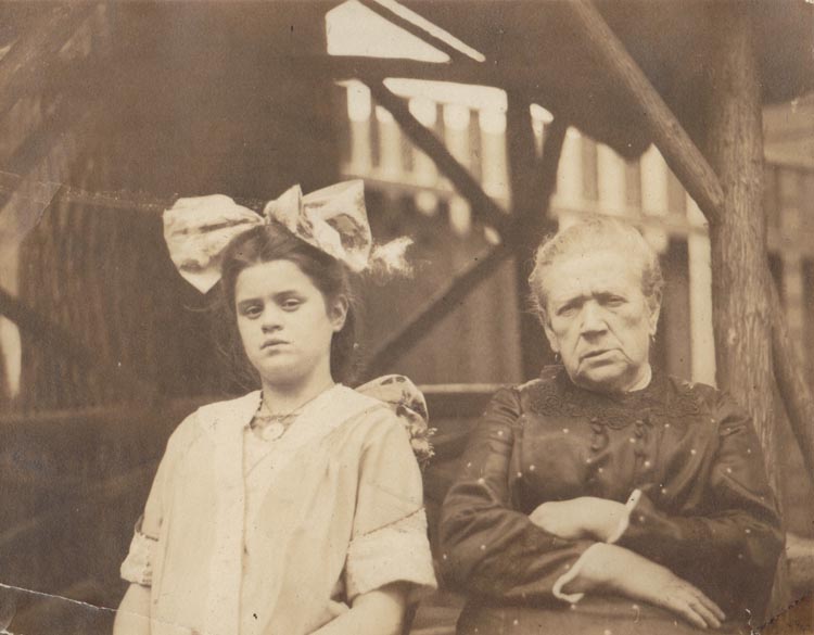 Mary McCluskey and Mary Straight Hanlon