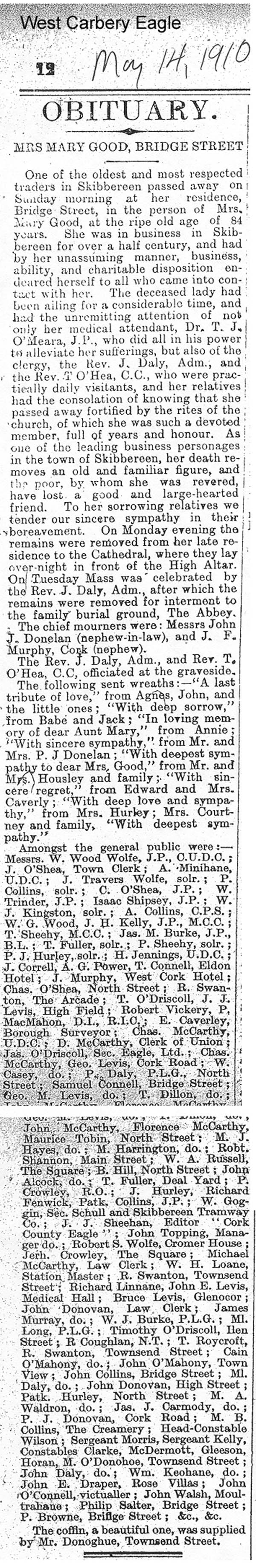 Obituary Miss Mary Good, Skibbereen.jpg 476.5K