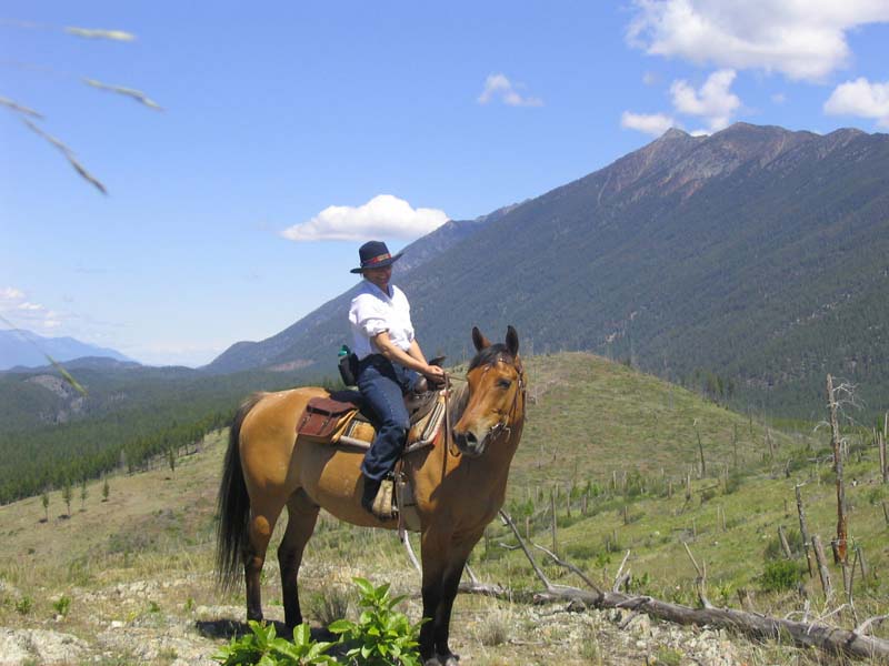 Ginni on Comanche scenic
